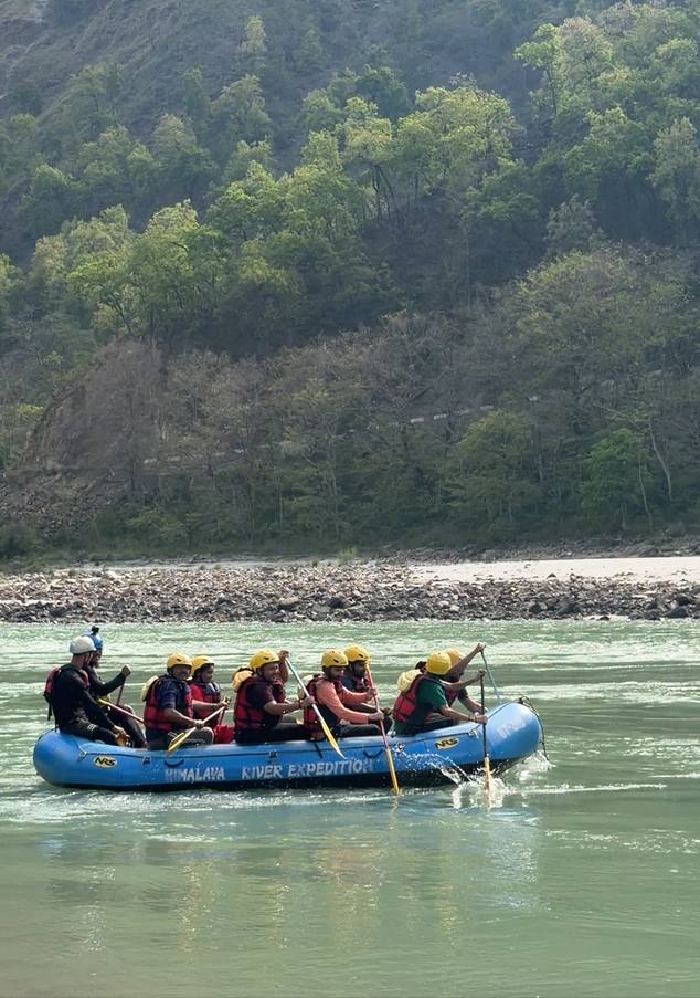 River rafting at Rishikesh