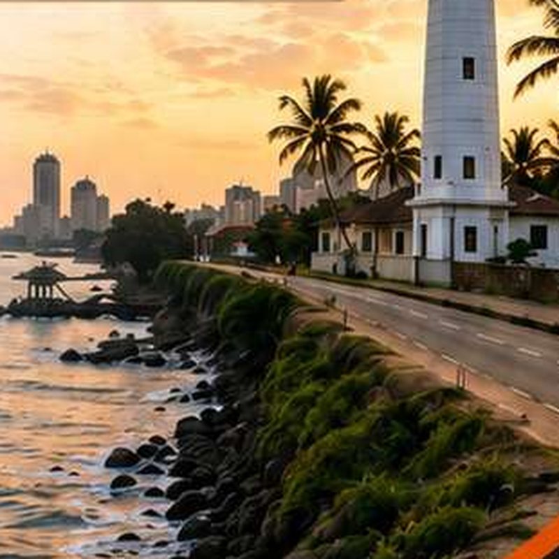 Colombo coastline