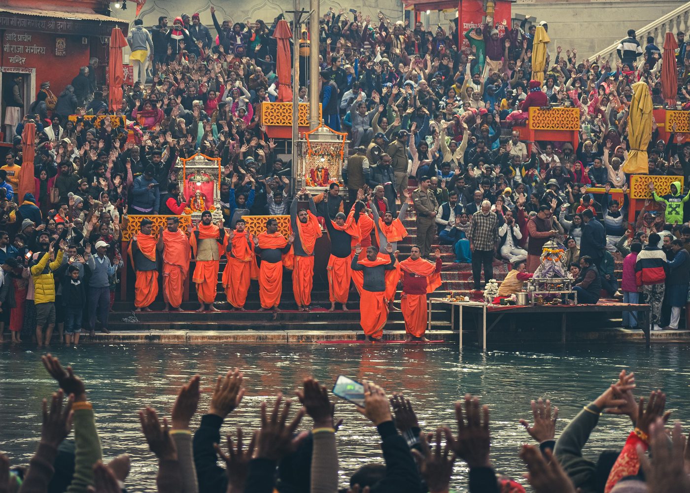 Group yatra pilgrims
